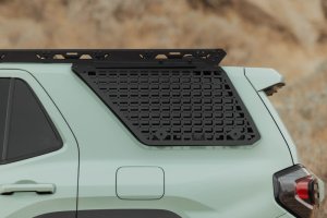 Toyota 4Runner Exterior Window Molle - Driver Side - DV8 Offroad - For DV8 Roof Rack - Black Powder Coated - `25-`26